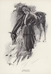 Der Charakter Penelope Drake aus dem Roman Cowardice Court von George Barr McCutcheon
