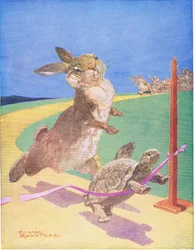 Der Hase und die Schildkröte