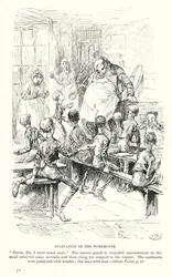 Illustration für Oliver Twist von Charles Dickens