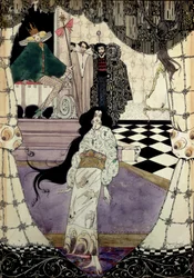 Illustration aus Die kleine Meerjungfrau, 1914