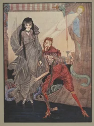 Lady Ligeia. „Ligeia“ ist eine Kurzgeschichte von Edgar Allan Poe. Die Geschichte handelt von einem namenlosen Erzähler und seiner Frau Ligeia, einer schönen und intelligenten Frau mit rabenschwarzem Haar. Sie erkrankt, verfasst „Der siegreiche Wurm“ und