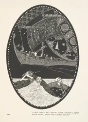 Die Tochter des Marschkönigs. Sie kehrten reich beladen mit Beute von der gallischen Küste zurück.