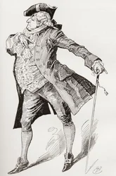 Illustration für Charles Dickens