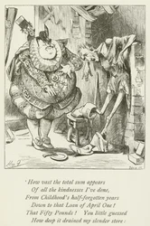 Illustration für Sylvie und Bruno von Lewis Carroll