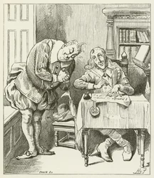 Illustration für Sylvie und Bruno von Lewis Carroll