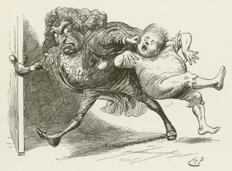 Illustration für Sylvie und Bruno von Lewis Carroll