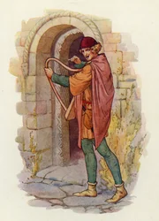 Der Ruhm von Robin Hood hallte durch alle Midlands; sogar bis nach London selbst, und die Balladen seiner Taten begannen gesungen zu werden