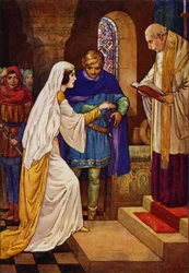 Dann verheiratete der Priester sie