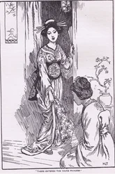 Da trat die junge Prinzessin ein (aus der Schalen tragenden Prinzessin)