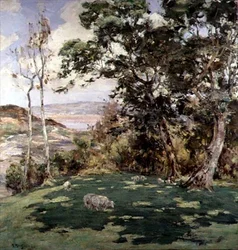 In der Nähe von Kirkudbright, ca. 1900