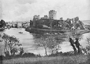 Pembroke Castle, ca. 1896