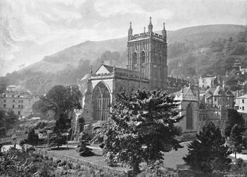 Prioratskirche, Great Malvern, ca. 1896