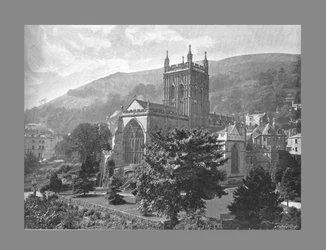 Prioratskirche, Great Malvern, ca. 1900