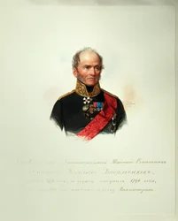 Porträt von Dmitri Wassiljewitsch Wassiltschikow, 1846-1849