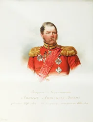 Porträt von General Anton Antonovich von Essen 1797-1863 Aus dem Album der Kaiserlichen Garde, 1846-1849