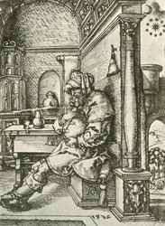 Jakob meditiert über Josephs Träume, 1532, 1908