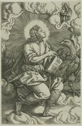 St. Johannes, aus Die vier Evangelisten