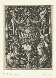 Flächendekoration mit Grotesken