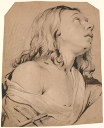 Die reuige Magdalena, Brustbild nach rechts