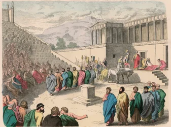Das antike Griechenland: Theater - Aufführung der Tragödie „Agamemnon“