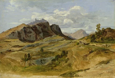 Landschaft in Civitella, 1822
