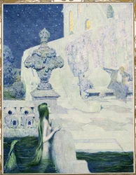 Die kleine Meerjungfrau aus Märchen von Hans Christian Andersen, veröffentlicht 1911