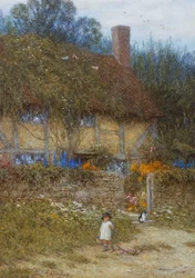 Ein Cottage bei Godalming, Surrey