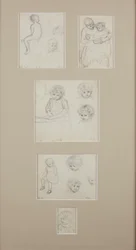 Skizzen von Henry Allingham, um 1884