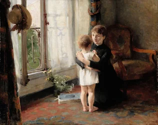 Mutter und Kind, 1886