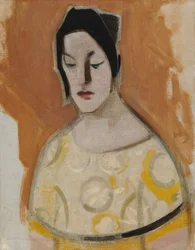 Die Wahrsagerin (Frau im gelben Kleid)