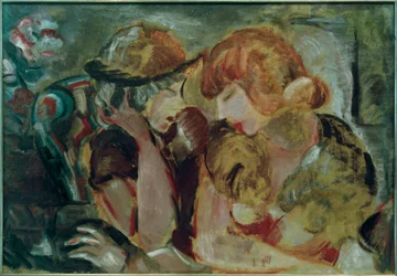 Zwei junge Frauen im Gespräch