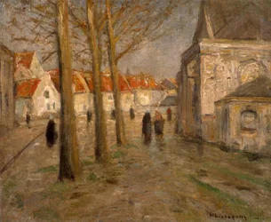 Kirchplatz in Mechelen