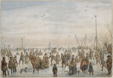 Winterlandschaft bei Sonnenuntergang