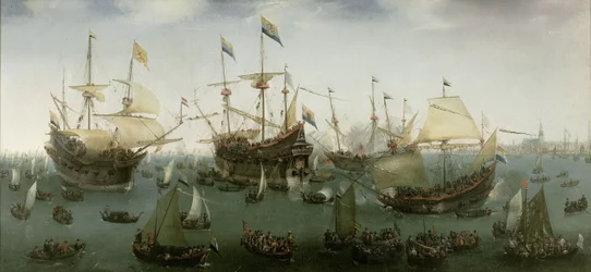 Die Rückkehr der zweiten Expedition nach Ostindien nach Amsterdam
