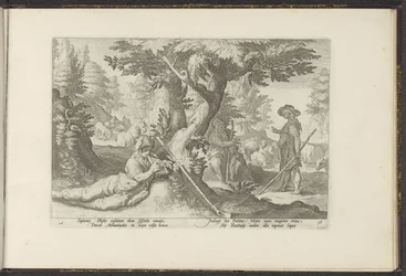 Merkur und Battus