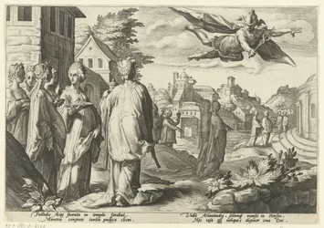 Mercurius verliebt sich in Herse