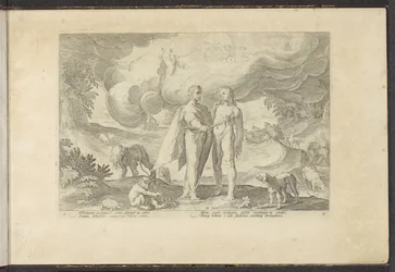 Prometheus schenkt den Menschen das Feuer