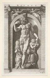 Bacchus, #7 in einer Serie von acht antiken Göttern