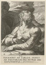 Bartholomäus, Blatt 6 der Folge "Christus, die zwölf Apostel und Paulus"