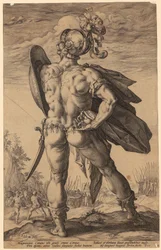 Marcus Valerius Corvus, Blatt 6 der Folge "Römische Helden"