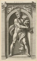 Pluto, Blatt 3 der Folge "Acht antike Gottheiten"