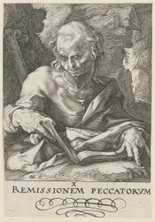 Simon, Blatt 11 der Folge "Christus, die zwölf Apostel und Paulus"