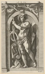 Sol, Blatt 5 der Folge „Acht antike Gottheiten“