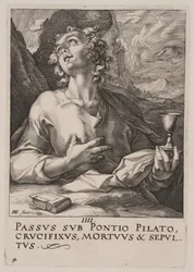 St. Johannes, aus Christus, die Apostel und St. Paulus mit dem Glaubensbekenntnis