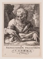 St. Simon, aus Christus, die Apostel und St. Paulus mit dem Glaubensbekenntnis