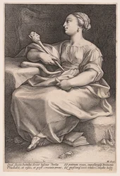 Thalia, die Muse der Komödie, aus Die neun Musen