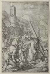 Die Passion: Christus trägt das Kreuz