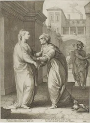 Die Heimsuchung, Platte zwei aus Die Geburt und das frühe Leben Christi