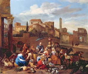 Gemüsemarkt in Italien