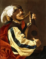 Ein Lautenspieler